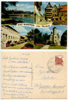 Germany, West 1967 Postcard Bad Wimpfen Am Neckar - 4 Scenic Views; Pictorial Postmark - Bad Wimpfen