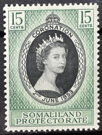 SOMILAND PROT - MNH**  - 1953 CORONATION ISSUE - # 136 - Somaliland (Herrschaft ...-1959)