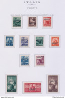 1949-50 TRIESTE A - Democratica 12 Valori , N° 56/67 La Serie Completa , MNH** - Other & Unclassified