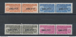 1953 TRIESTE A - Pacchi In Concessione ,  Filigrana Ruota , N° 1/4 , MNH** - Other & Unclassified