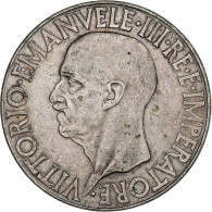 Italie, Vittorio Emanuele III, 20 Lire, 1936-XIV, Rome, Argent, TTB - 1900-1946 : Victor Emmanuel III & Umberto II