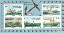 South Africa 1994 Tugboats Stamps S/s Ship - Ungebraucht