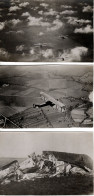 3 Cartes Postales - Aviation - 2 Avion En Vol Et 1 Accidenté - 1920 - - Accidentes