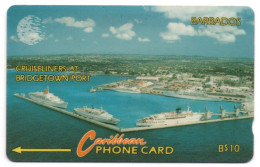 Barbados - CRUISELINERS AT BRIDGETOWN PORT - 12CBDA - Barbados