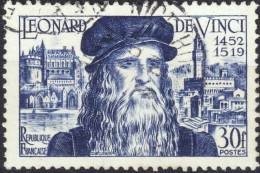 FRANCE - 1952 Yv.929 30fr Léonard De Vinci - OblitéréTB - Used Stamps