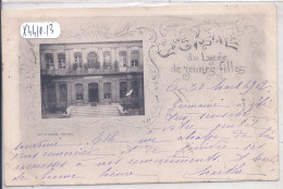 MARSEILLE- CARTE POSTALE DU LYCEE DE JEUNES FILLES- RARE AYANT CIRCULEE- ECRITE EN 1902 - Unclassified