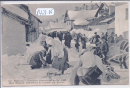 BRIANCON- CONCOURS INTERNATIONAL DE SKI- MONT GENEVRE- PREPARATIFS DE COURSES - Briancon