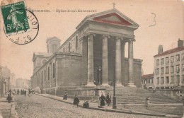 FRANCE - Saint Etienne - Vue Panoramique - à L'entrée De L'église Saint Ennemond - Carte Postale Ancienne - Saint Etienne