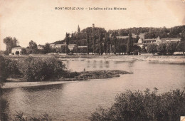 FRANCE - Montmerle (Ain) - Vue Générale - La Saône Et Les Minimes - Carte Postale Ancienne - Altri & Non Classificati