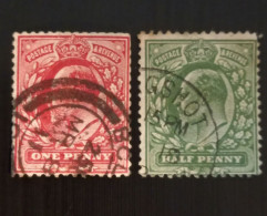 Grande Bretagne 1902 King Edward VII  Perforation: 14 Lot 1 - Used Stamps