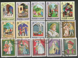 15 Timbres ( Fujeira ) - Fujeira