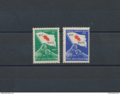 1951 TRIESTE B, N° 39/40 , Croce Rossa , 2 Valori ,  MLH* - Linguellati/Hinged - Other & Unclassified