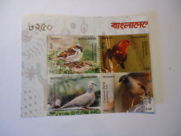 BANGLADESH   MNH STAMPS  BIRD BIRDS BLOCK OF 4  2010 - Bangladesh