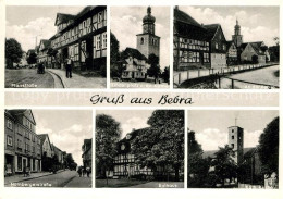 73021347 Bebra Lindenplatz Evangelische Kirche Pfarrstrasse Rathaus Bebra - Bebra