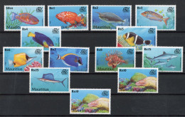 Mauritius 2000 Fish Stamps 12v MNH - Mauritius (1968-...)