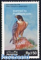 Pakistan 1986 Falcon 1v, Mint NH, Nature - Birds - Birds Of Prey - Pakistán