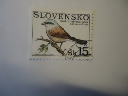 SLOVAKIA  USED   STAMPS  BIRDS BIRDS - Andere & Zonder Classificatie