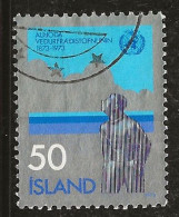 Islande 1973 N° Y&T : 437 Obl. - Gebruikt