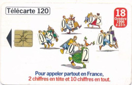 Télécarte France ( 08/96) -Numérotation à 10 Chiffres  (motif, état, Unités, Etc Voir Scan) + Port - Non Classés