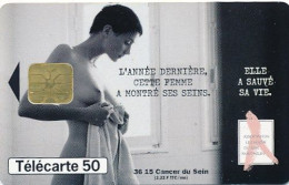 Télécarte France ( 10/99) -Prévention Cancer Du Sein (motif, état, Unités, Etc Voir Scan) + Port - Zonder Classificatie