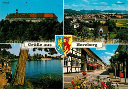 73018370 Herzberg Harz Schloss Ortsansicht Jues See Fussgaengerzone Herzberg Har - Herzberg