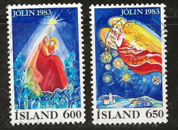 Islande 1983 N° Y&T : 561 Et 562 Obl. - Gebruikt