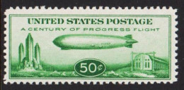 1932. USA. 50 C. Chicagofahrt Des Luftschiffs Graf Zeppelin, Never Hinged.  Beautiful Stamp.  - JF542815 - Neufs