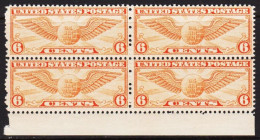 1932. USA. 6 CENTS 6 U.S. AIR MAIL, Never Hinged 4block.   - JF542821 - Ongebruikt