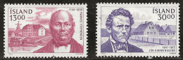 Islande 1985 N° Y&T : 592 Et 593 Obl. - Used Stamps