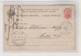 RUSSIA 1889   Postal Stationery To Germany - Enteros Postales