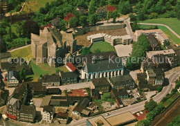 73017930 Neviges Velbert Neue Wallfahrtskirche Mit Pilgerzentrum Fliegeraufnahme - Velbert