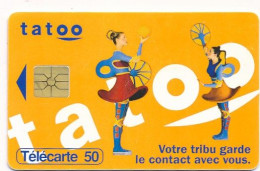 Télécarte France ( 09/96) -Tatoo  (motif, état, Unités, Etc Voir Scan) + Port - Unclassified