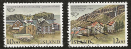 Islande 1986 N° Y&T : 603 Et 604 Obl. - Gebruikt