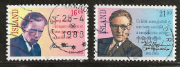 Islande 1988 N° Y&T : 633 Et 634 Obl. - Used Stamps