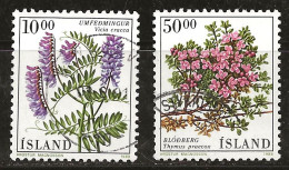 Islande 1988 N° Y&T : 642 Et 643 Obl. - Gebraucht