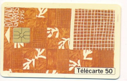 Télécarte France ( 05/96) -Roland Garros (motif, état, Unités, Etc Voir Scan) + Port - Unclassified