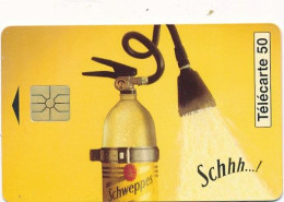 Télécarte France ( 07/96) -Schweppes (motif, état, Unités, Etc Voir Scan) + Port - Ohne Zuordnung