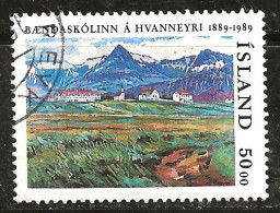 Islande 1989 N° Y&T : 659 Obl. - Oblitérés