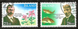 Islande 1989 N° Y&T : 663 Et 664 Obl. - Used Stamps