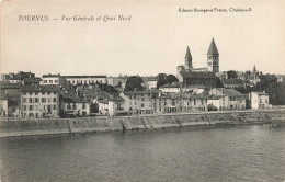 FRANCE - Tournus - Vue Générale Et Quai Nord - Vue Du Quai Et De Différents Maisons - Carte Postale Ancienne - Macon