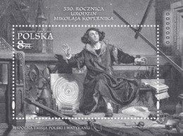 Poland 2023 / Nicolaus Copernicus 550th Birth Anniversary - Blackprint, Astronomy / Block MNH** New!!! - Astronomie