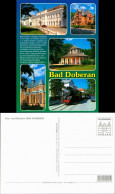 Ansichtskarte Bad Doberan Hotel, Villa, Kaffee, Kirche, Dampflokomotive 1994 - Bad Doberan