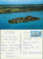 Ansichtskarte Chiemsee Fraueninsel - Chiemsee 1988 - Chiemgauer Alpen