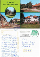 Ansichtskarte Bad Frankenhausen Kurpark, Badehaus, Anger, Schloß 1987/1988 - Bad Frankenhausen