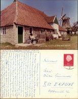 Postkaart Terschelling Haus Und Windmühle 1966 - Terschelling