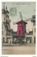 75 PARIS N°38 Le MOULIN ROUGE Attelage Cheval à L'affiche TOREADOR - Parijs Bij Nacht