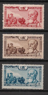 INDOCHINE - 1938 - N°YT. 199 à 201 - Paul Doumer - Série Complète - Neuf * / MH VF - Postage Due