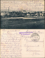 Ansichtskarte Bischofswerda Stadt Fabriken - Gel. Feldpost 1918 - Bischofswerda