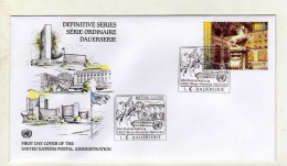 Enveloppe 1er Jour AUTRICHE AUSTRIA Oblitération 1400 WIEN 01/03/2002 - FDC