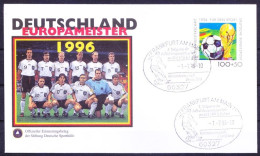 Soccer 1996 Cover, 3 Title Win At European Football Championship By Germany Team - Eurocopa (UEFA)